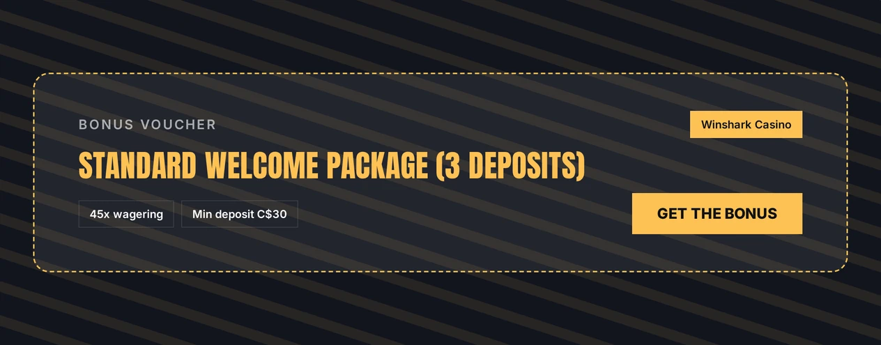 Examine three-deposit welcome package.